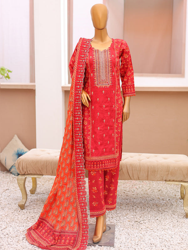 Sunehri By Ruqayyahs Digital Printed LAWN Embroidered | Unstitched Suit D01