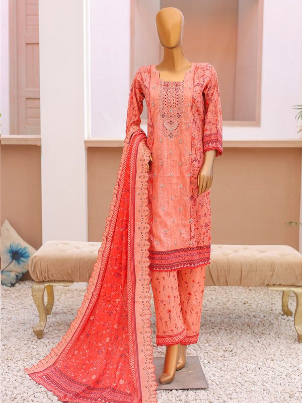 Sunehri By Ruqayyahs Digital Printed LAWN Embroidered | Unstitched Suit D05