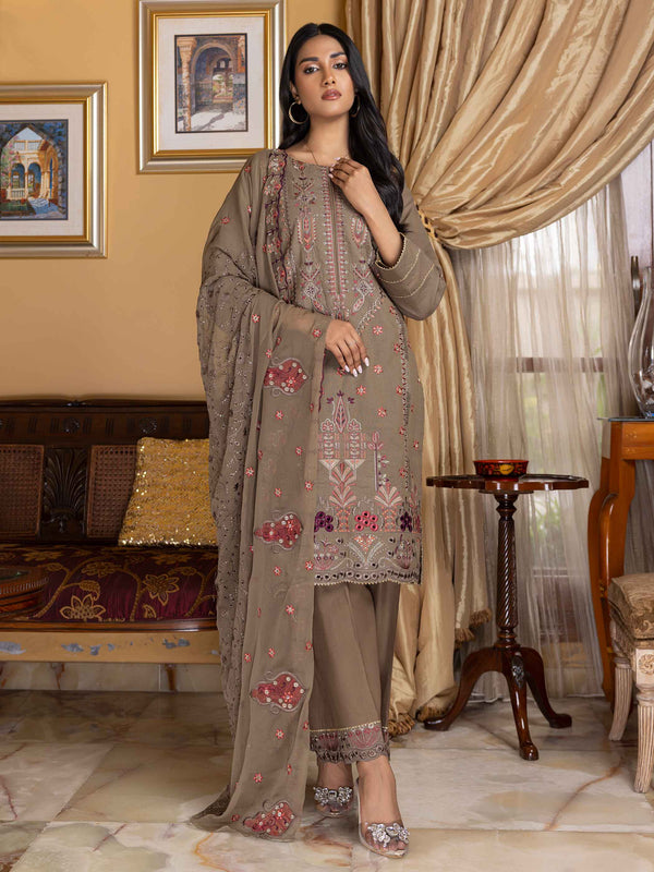 Rang-e-Bahar By MTF Embroidered Fancy Lawn 03 Pcs Unstitched Suit D05